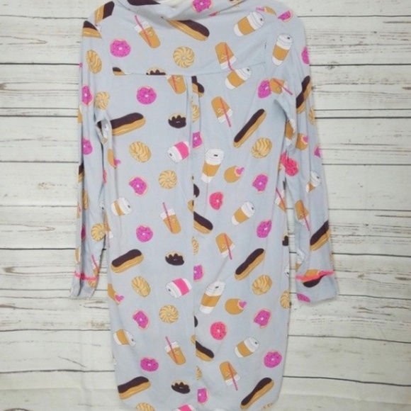 Coffee and donut sleep shirt - Picture 2 of 5